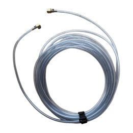 Tuyau flexible poudre pour perche télescopique