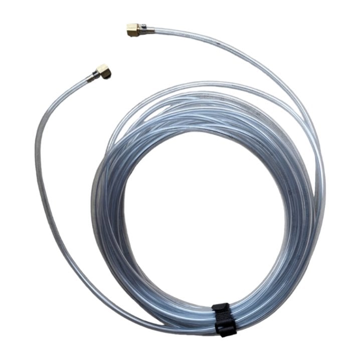 Tuyau flexible poudre pour perche télescopique