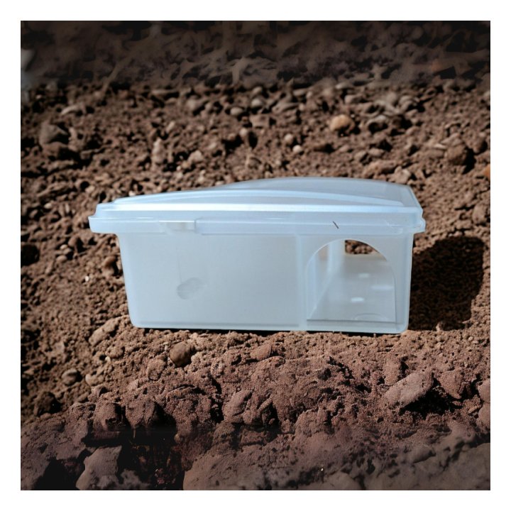 Poste minio transparent dératisation souris