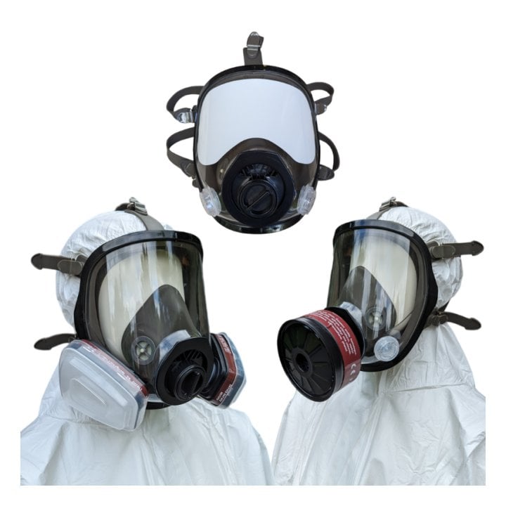 Masque respiratoire Complet de protection contre les poussières et les gazs