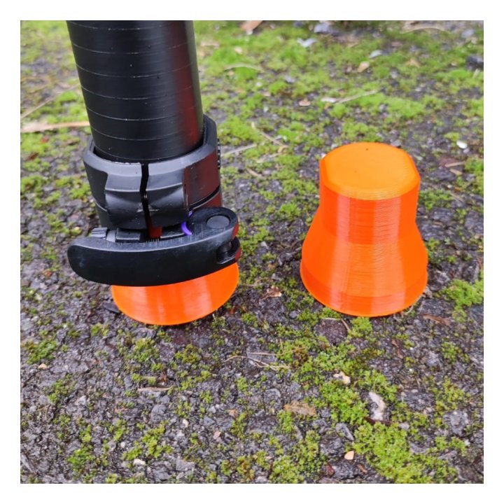 Perche télescopique carbone high mod 9m30 ultra rigide (395 GPA)