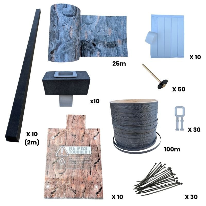 Composition complète du kit PineProtect