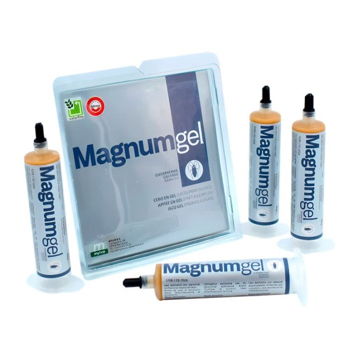 Magnum Gel Cafards - Appât anti-blattes à action retardée