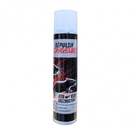 Aerosol répulsifs rongeurs fouine rat souris mulots