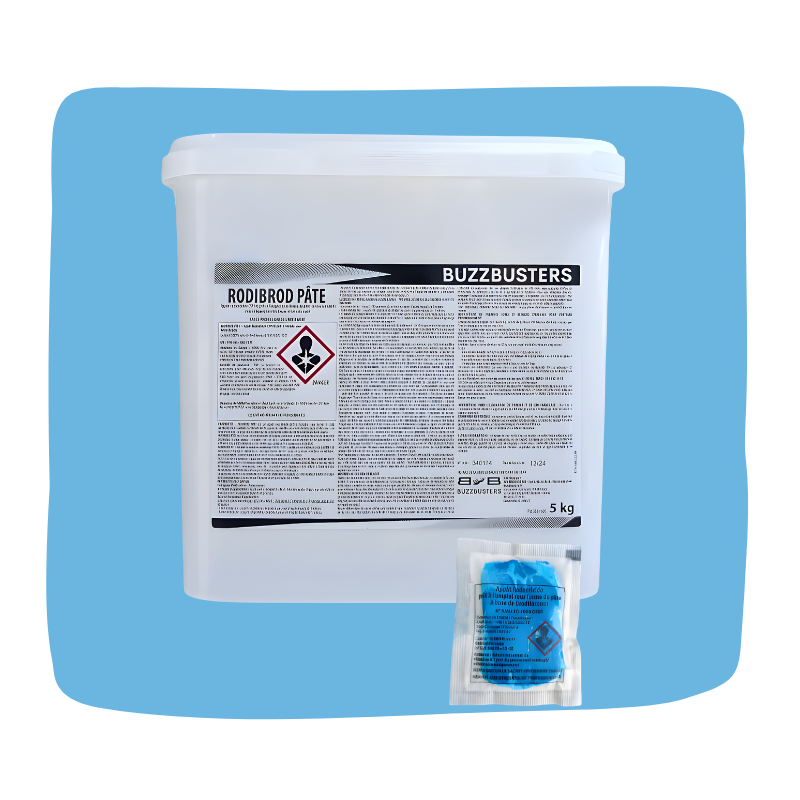 Rodibrod pate brodifacoum dératisation