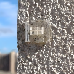 Crochet fastnet filet anti-pigeon montage