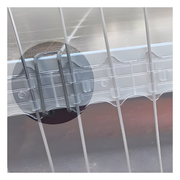 Clip fixation Solar Pro montage