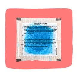Pâte Difénacoum 50 ppm lutte contre les rongeurs dératisation poison