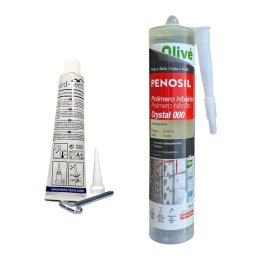 Mastic adhésif transparent Fixation FastNet filets et  pics anti-pigeons