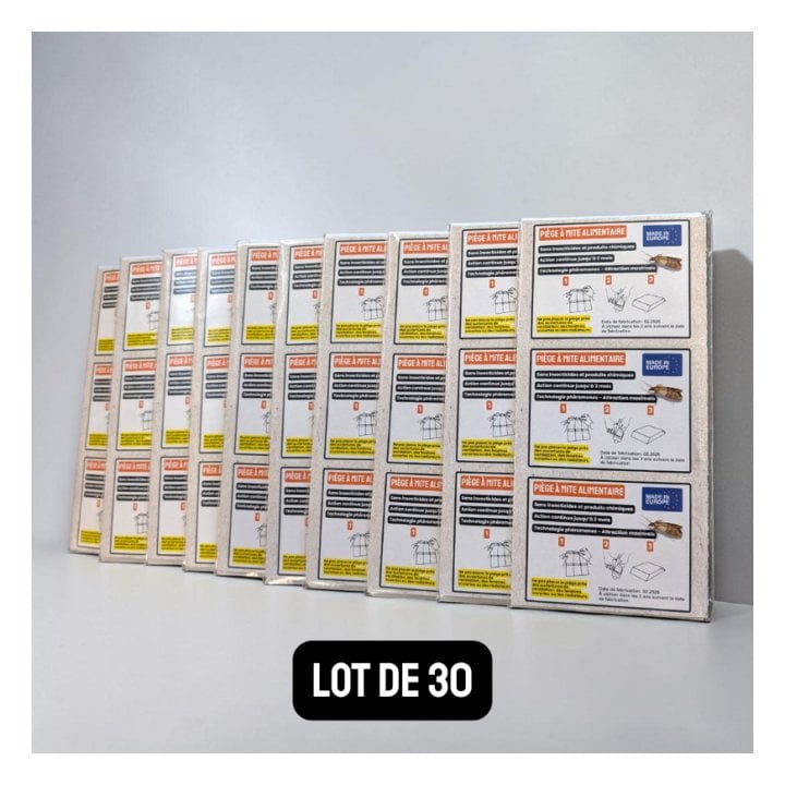 Pièges collants mites alimentaires