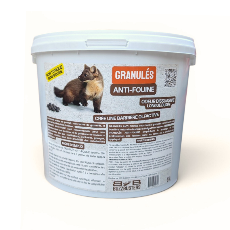 Répulsif anti fouine granulé