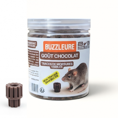 Leurre attractif dératisation chocolat