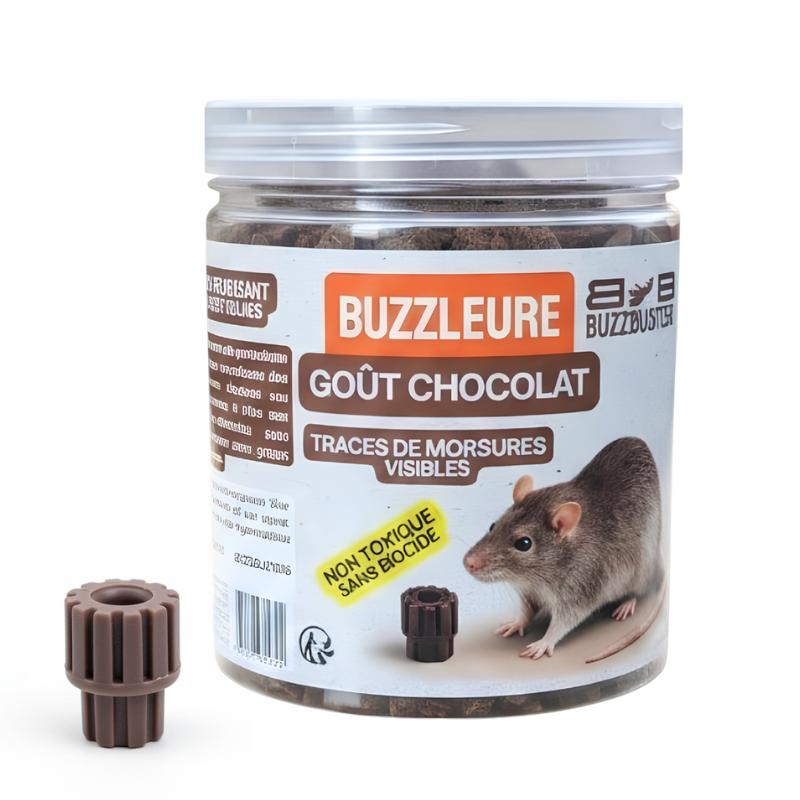 Leurre attractif dératisation chocolat attractif