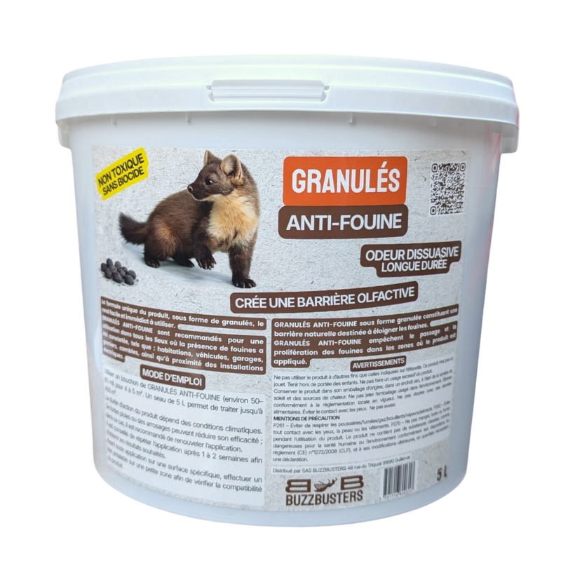 Répulsif anti fouine granulé