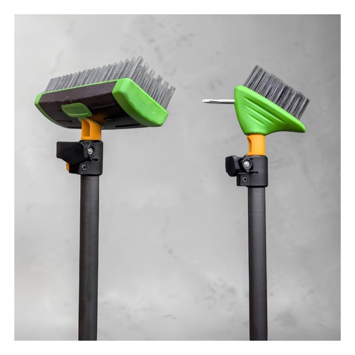 Pack 2 brosses métalliques pour perche télescopique | Buzzbusters