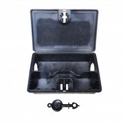 Poste boîte d'appatâge souris  sécurisé ouvert